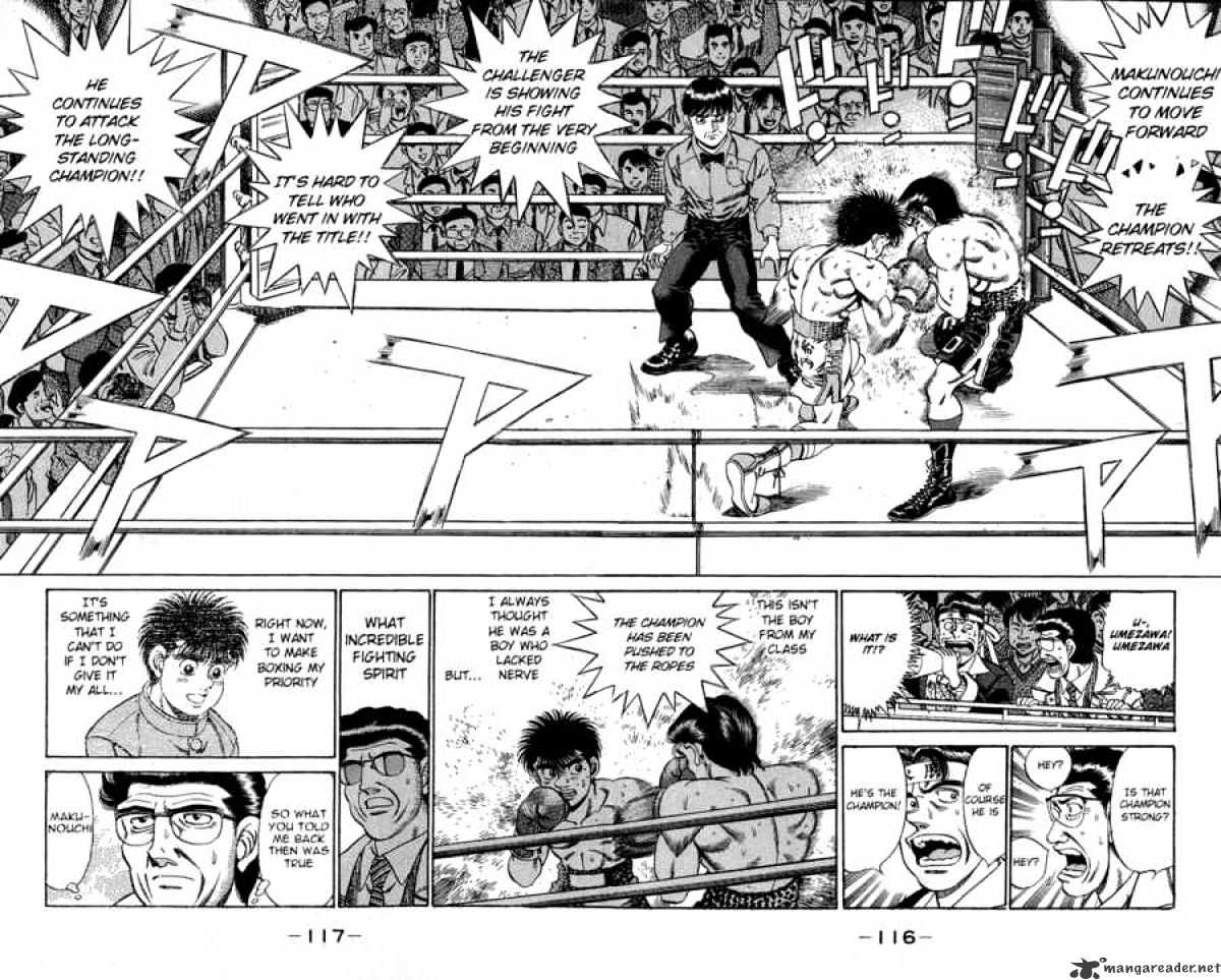 Hajime no Ippo: Fighting Spirit, Chapter 184 image 15